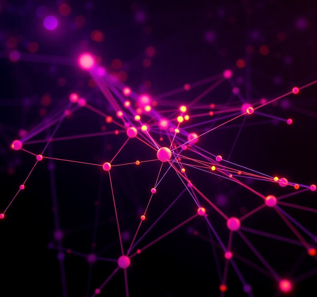 AI neural network visualization